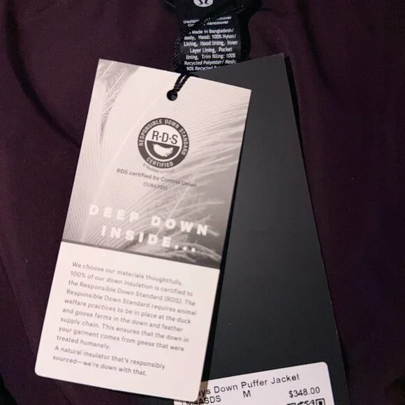 LULULEMON ~ Always Down Puffer Jacket NWT - Picture 12 of 12